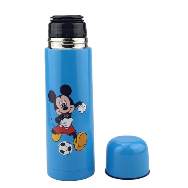 Vacuum Thermos Stainless steel water bottle 0.5L 1L 2L with laser logo engraving