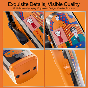 Máquina <span class=keywords><strong>de</strong></span> Cortar Pelo Eléctrica Profesional con Diseño <span class=keywords><strong>de</strong></span> Graffiti, Recortadora <span class=keywords><strong>de</strong></span> Barbero Recargable <span class=keywords><strong>de</strong></span> 2600 mAh, Máquinas <span class=keywords><strong>de</strong></span> Barbería - Product Image 3