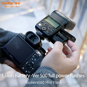 Godox V350 máy ảnh <span class=keywords><strong>Flash</strong></span> TTL HSS Speedlite <span class=keywords><strong>Flash</strong></span> với built-in pin lithium cho Canon Nikon <span class=keywords><strong>Sony</strong></span> Fuji Olympus máy ảnh - Product Image 6