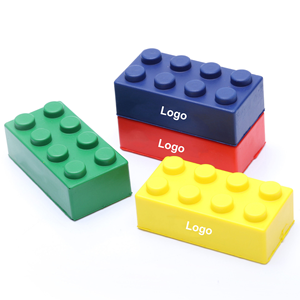 Bán buôn khuyến mại PU bọt khối xây dựng gạch căng thẳng Đồ chơi với logo tùy chỉnh in - Product Image 2