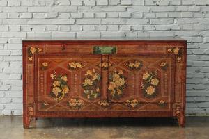 Credenza Antica Cinese di Alta Qualità Laccata Rossa Mobile da <span class=keywords><strong>Soggiorno</strong></span> - Product Image 6