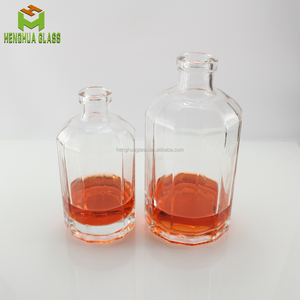Bouteille en verre liquide personnalisée avec diffuseur de roseaux super silex, <span class=keywords><strong>500ml</strong></span>, 1000ml, douze bords en forme de 32oz, emballage de parfum - Product Image 1