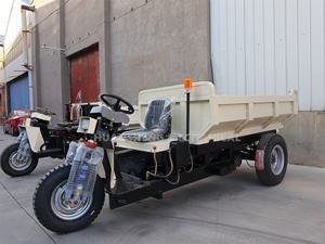 Мини-самосвал HuanSheng 4000 кг, высококачественный трехколесный грузовой трицикл для горных работ и тоннелей - Product Image 3