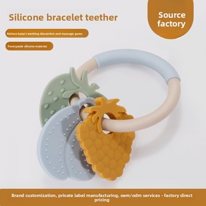 Doair - Mordedor de Silicona de Grado Alimenticio para Bebés, Juguete de Frutas y Vida Marina, Anillo Molar Suave Hervible - Product Image 2