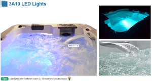 Bañera <span class=keywords><strong>de</strong></span> Hidromasaje y <span class=keywords><strong>Jacuzzi</strong></span> para Exteriores Sparelax 3A10 - Product Image 4