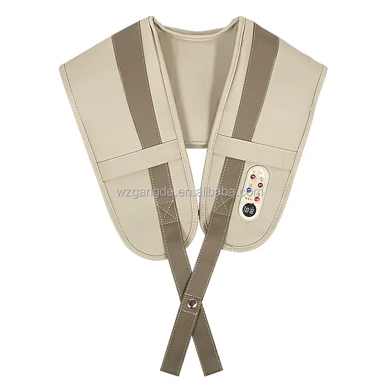 New electric shiatsu neck and shoulder shawl massager