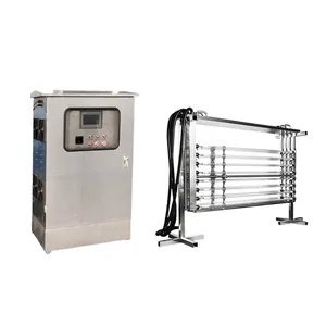16000-hour lamp lifetime Open Channel UV System 180000TPD 184.32KW