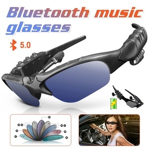 Lunettes Bluetooth stéréo HiFi avec verres polarisés jour et nuit pour la sécurité au volant - Product Image 2