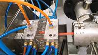 Ligne d'extrusion de profilés d'étanchéité en PVC, TPU, TPE à haute efficacité, ligne de production automatique de bandes d'étanchéité en caoutchouc