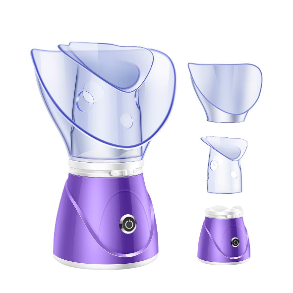 Спа-сауна для лица, испаритель для кожи, Глубокая очистка, Nano Beauty Steamer, назальный паровой отпариватель для лица