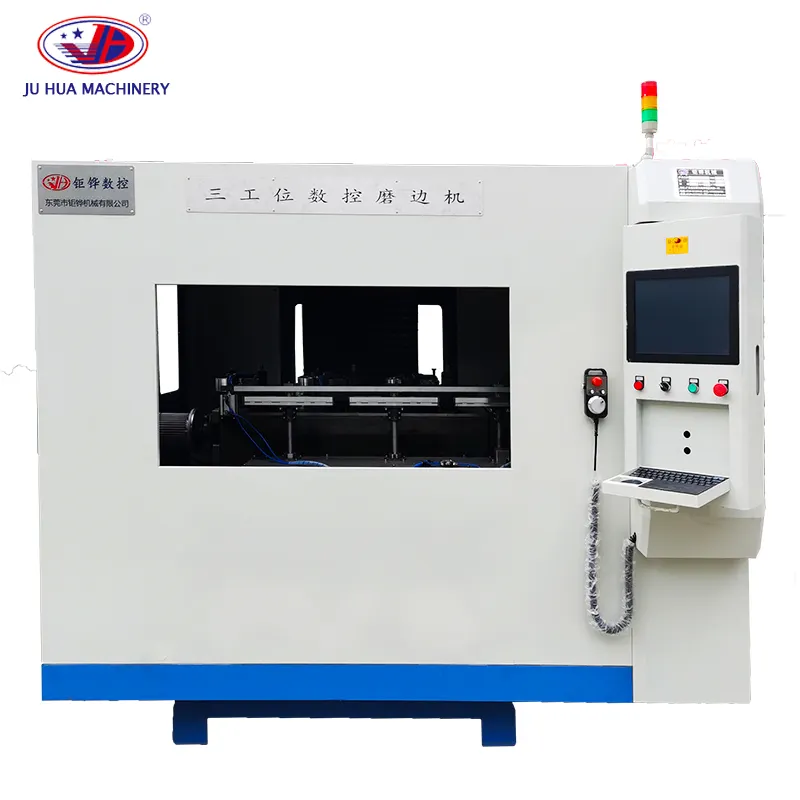 Automatic Multi-Station CNC grinder surface grinding machine metal case polished shell Door lock panel edge polishing machines