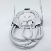 Câble de charge USB-C de haute qualité 16 Pro Phone Tipo C 1m 60W, câble de données USB-C à charge rapide, câble tressé Type C pour iPhone 17 16 15 14 13