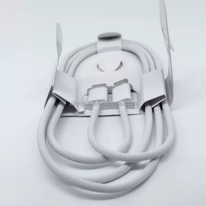 Cable de Carga <span class=keywords><strong>Tipo</strong></span> <span class=keywords><strong>C</strong></span> de Alta Calidad para <span class=keywords><strong>iPhone</strong></span> 16 Pro, 1m, 60W, Cable de Datos <span class=keywords><strong>USB</strong></span>-<span class=keywords><strong>C</strong></span> de Carga Rápida, Cable Trenzado <span class=keywords><strong>Tipo</strong></span> <span class=keywords><strong>C</strong></span> para <span class=keywords><strong>iPhone</strong></span> 17, 16, 15, 14, <span class=keywords><strong>13</strong></span> - Product Image 2