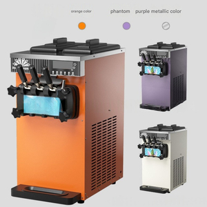 Machine à crème glacée molle à 3 saveurs facile à utiliser Machine à crème glacée à vendre - Product Image 3