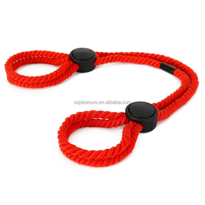 Menottes <span class=keywords><strong>Sex</strong></span> Toys Réglable Bondage Esclave Coton Corde menottes pour couples - Product Image 5