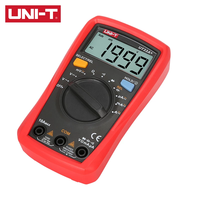 UNI-T UT33A+ Multimeter Digital Display Capacitance Tester dengan Layar LCD Backlight untuk Pengukuran Tegangan AC DC, Arus, dan Resistansi
