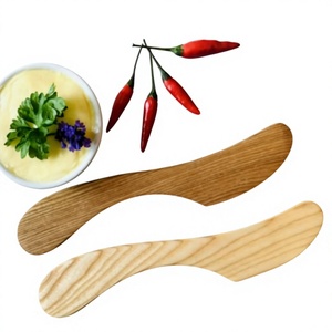 Cuchillo para Queso Ecológico de Madera, Diseño Minimalista, Pulido Espejo, Hecho a Mano, Cuchillo para Mantequilla para Bodas, Cubertería - Product Image 4