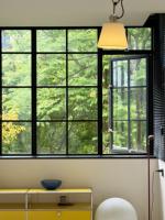 Puertas Plegables Francesas Modernas de Aluminio con Rotura de Puente Térmico de Alta Resistencia para Balcón, Jardín, Centro Comercial y Puertas Exteriores de Hotel