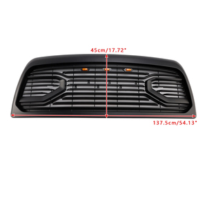 Grille de remplacement noire mate style Big-Horn pour pare-chocs avant Dodge Ram 2500/3500 2010-2018 avec éclairage LED, directement de l'usine - Product Image 4