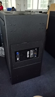 LASE B22 Enceinte DJ professionnelle amplifiée double 18 pouces 4400W 2*18 pouces en contreplaqué, système de sonorisation PA