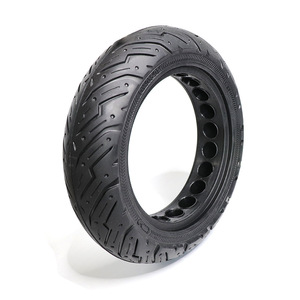 Pneu plein 10x2.5, pneu alvéolé 10 pouces pour trottinette électrique <span class=keywords><strong>Ninebot</strong></span> <span class=keywords><strong>G30</strong></span> <span class=keywords><strong>MAX</strong></span>, pièces et accessoires de roue - Product Image 1