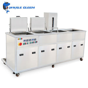 آلة التنظيف الصناعية فوق الصوتية Blue Whale آلة تنظيف 108 لتر مع شطف وجفاف تعمل بالموجات فوق الصوتية - Product Image 2