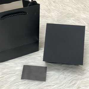 Luxury High Quality Customized Logo <b>Black</b> Leather Square Lock Water Resistant Gift Packaging OEM Modern Single Watch <b>Box</b> Pillow - Product Image 3
