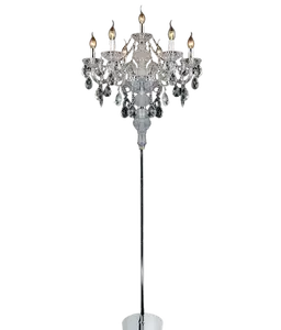 Crystal Floor Lamp Chandelier Fashion Modern Stand Chandelier Lights Crystal Abjure OEM ODM Service 15 60 European 1 Pc 30000