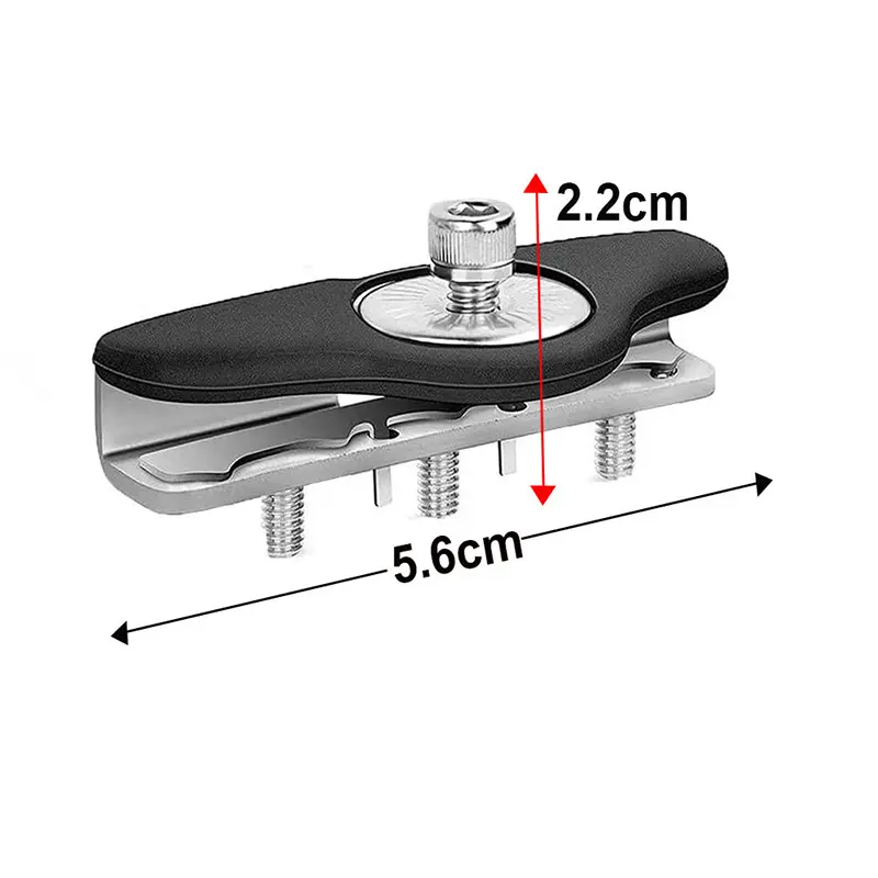 Set di morsetti per staffa di montaggio, 1 pollice-3 pollici Tubo di alluminio Bull/Roll Bar Staffa Staffa Morsetti Supporto LED Car Truck Off Road Work Light