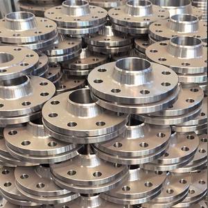 Hochdruckbeständige 8-Bolzen-Edelstahlrohrverschraubungen, Edelstahl-Flanschhals, Legierungs-Stumpfschweißflansch, großer Durchmesser, 316L Stahl - Product Image 4