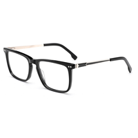 Montura de Gafas BONA con Múltiples Especificaciones, Diseño Popular Sólido con Decoración Impresa, Nueva Montura de Gafas Ópticas de Acetato