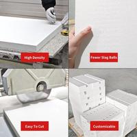 Tablero de Fibra Cerámica Resistente a la Humedad, Flexible y Cortable, Tablero de Aislamiento para Horno Cerámico, Barrera Térmica