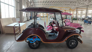 2025 nouveau Design Vintage 4 roues électrique <span class=keywords><strong>Club</strong></span> Car chaud 6 places pour les villages <span class=keywords><strong>de</strong></span> vacances usine pas cher prix 3 + 3 voiture <span class=keywords><strong>de</strong></span> bus touristique - Product Image 5