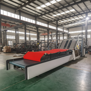 Máquina Automática para Pegar Láminas de Cartón/Máquina Laminadora de Papel Corrugado/Máquina Laminadora de Flautas - Product Image 1