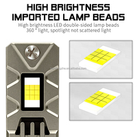 Ampoule de phare LED H3 Kaidengzhe pour voiture, 6000K, remplacement halogène, système de refroidissement par ventilateur IP67, lumière blanche, 12-60V