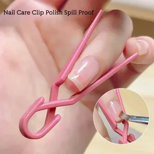 5/10pcs Nail Clip Shaping Clip Paint Spill-proof Mixed Color Nail Painting Protection Clip To Prevent Paint Leakage Nail <b>Tools</b> - Product Image 1