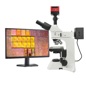 EOC 8.3 MP 4K <span class=keywords><strong>USB</strong></span> <span class=keywords><strong>Microscope</strong></span> métallographique trinoculaire numérique Analyse de polarisation optique avec caméra métallurgique - Product Image 4