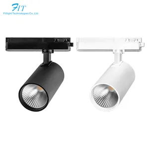 High Quality Commercial Track Light Adjustable Focus Led Track Light 360 Degree Supermarket 30w Cob Led Track Light