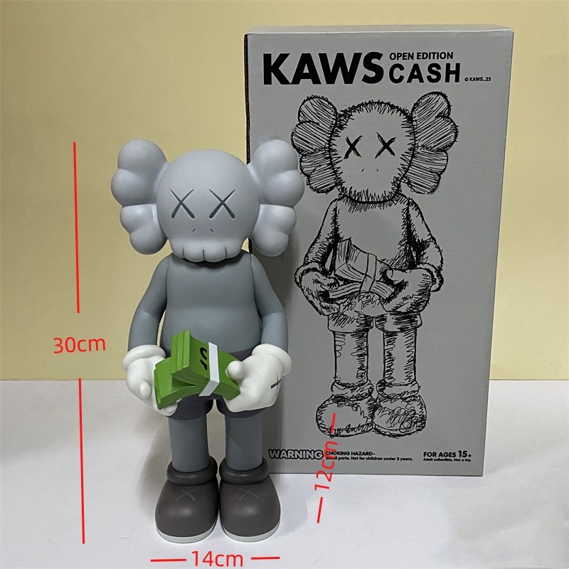 Gray 30cm-counting money
