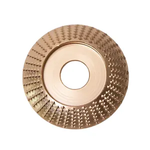 Juego de discos de tallado de madera para amoladora angular de 4 o 4,5 pulgadas con cenador de 7/8 ", disco de modelado de muela para corte de madera, 1 Uds.