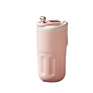 2024 New 410ml Leak-proof thép không gỉ chân không Cốc cách nhiệt đôi tường Du lịch cốc cà phê nhiệt độ thông minh nắp nhà bếp - Product Image 2