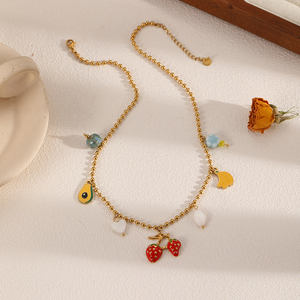 Chic Ludique Rétro Inspiré Multi Charme Or Raisin Cowboy Botte Étoile Shell Pendentifs Collier - Product Image 4