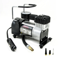Compresseur d'air électrique monocylindre, gonfleur de pneus de voiture portable et multifonctionnel, gonfleur de pneus électrique en plastique pour voiture