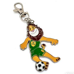 Vente en gros de <span class=keywords><strong>porte</strong></span>-clés de football personnalisés en métal <span class=keywords><strong>pas</strong></span> chers, coupe du monde de football 2026, États-Unis, Canada, Mexique, cadeau pour les supporters - Product Image 2