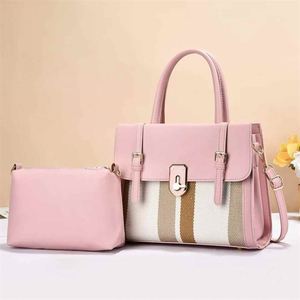 Ensemble de sacs à main pour femmes, 2 pièces, sacs fourre-tout en cuir imperméable, sacs à main en PU pour tous les jours - Product Image 2