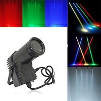 Светодиодный прожектор 10W RGBW Pinspot с активацией звуком, DMX512, IP20 для Рождества, домашнего декора, DJ, KTV, дискотек