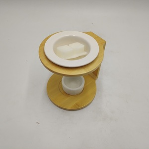 Brûleur électrique en bois d'huile essentielle pour le dispositif de fonte de cire d'aromathérapie pour l'usage de <span class=keywords><strong>bougie</strong></span> - Product Image 1