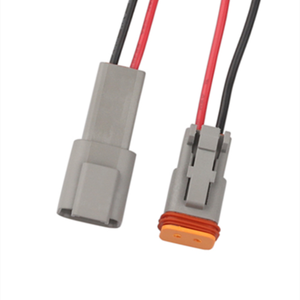 汽车连接器DT系列2针至<span class=keywords><strong>3</strong></span> 4 5 6 8 12针防水DT06-8S-E008 DT04-8P-E008公母Deutsch连接器 - Product Image 5