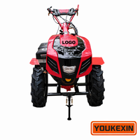 Nouveau design, motoculteur à essence à connexion directe, phare LED, type à connexion directe, faible MOQ pour la distribution aux grandes exploitations agricoles