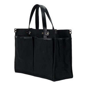Toile abordable d'<span class=keywords><strong>entretien</strong></span> facile avec <span class=keywords><strong>sac</strong></span> <span class=keywords><strong>à</strong></span> <span class=keywords><strong>main</strong></span> pour femme en <span class=keywords><strong>cuir</strong></span> véritable pour la vie quotidienne <span class=keywords><strong>sac</strong></span> fourre-tout imperméable et durable - Product Image 3